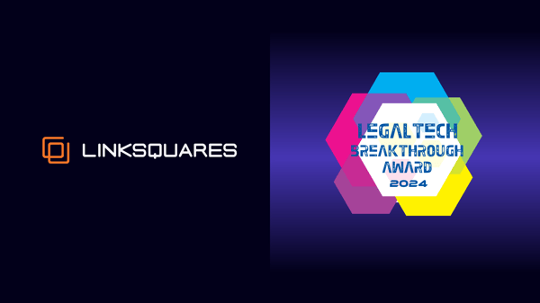 LinkSquares named “Contract Management Solution Provider Of The Year” in LegalTech Breakthroughs’ 2024 Awards Program