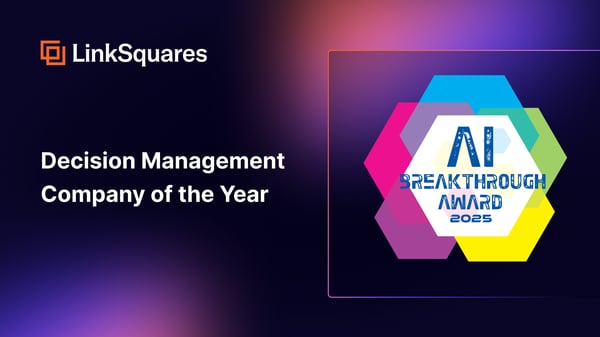LinkSquares named “Decision Management Company of the Year” in 2025 AI Breakthrough Awards Program