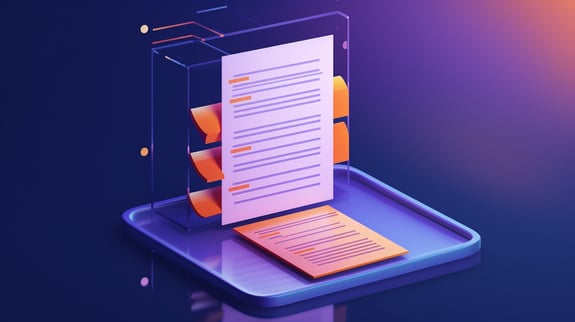 perlafdez_a_checklist_floating_3D_with_colors_dark_blue_purple-_55a483a4-2b92-4563-9131-f7613c0fe8b4