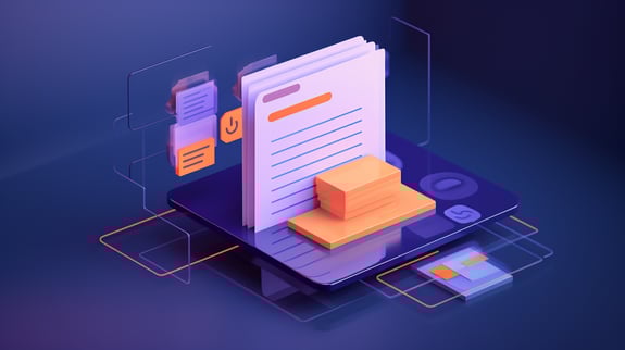 perlafdez_a_checklist_floating_3D_with_colors_dark_blue_purple-_b6869b98-b1a2-4eb4-bce0-1d6120b5c1d9